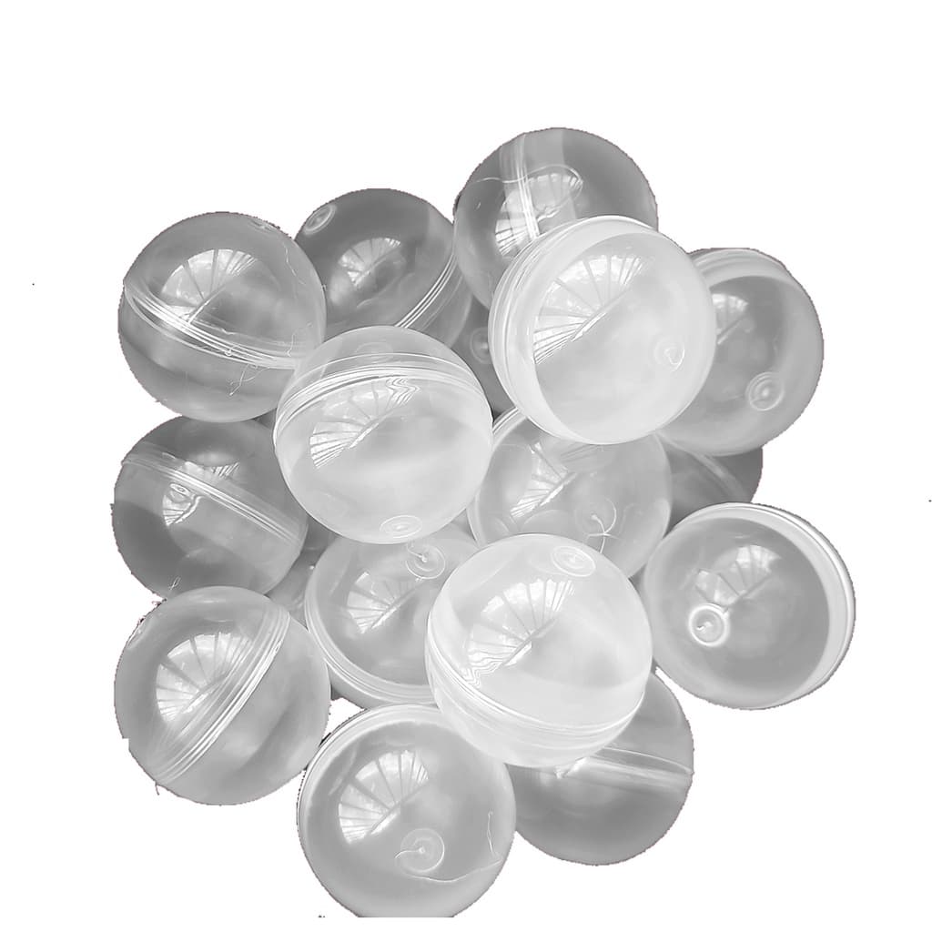 Cápsulas Vazia 1pol Transparente Vending Machines