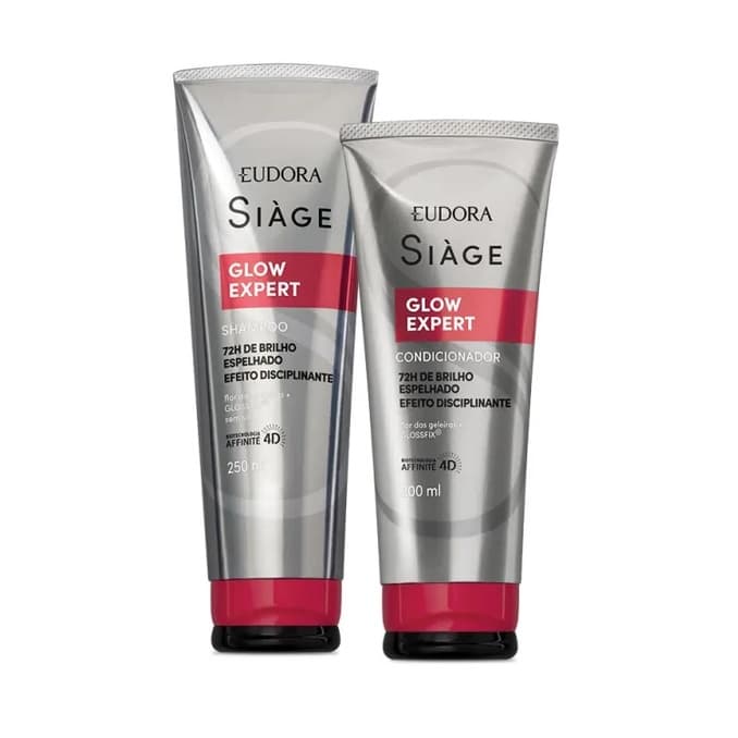 Eudora Glow Expert Lançamento Shampoo 250ml + Condicionador 200ml