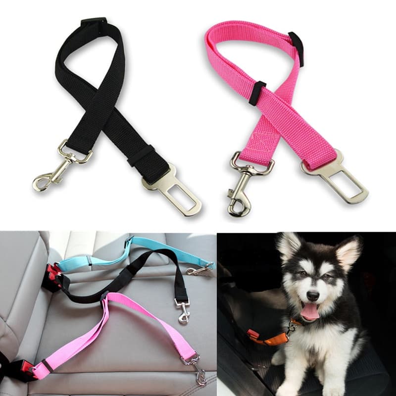 Cinto De Segurança De Carro Para Pet Ajustável Cachorro Gato Segurança Viagem LR-0139