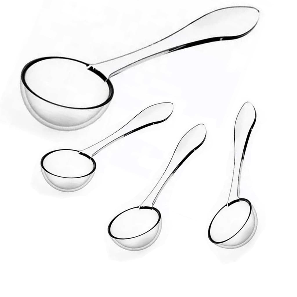 Colher de Acrílico para Self Service 10 Unidades