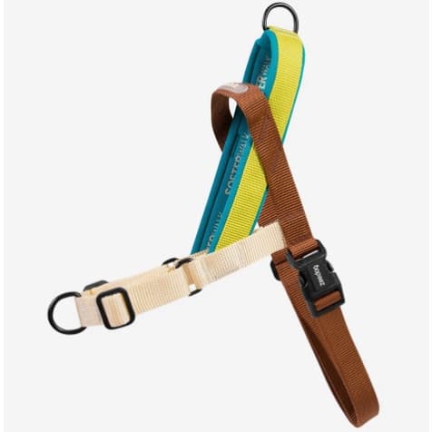 Peitoral Para Cachorro Anti-Puxão Zeedog Mellow Avocado Peach Tamanhos P M G