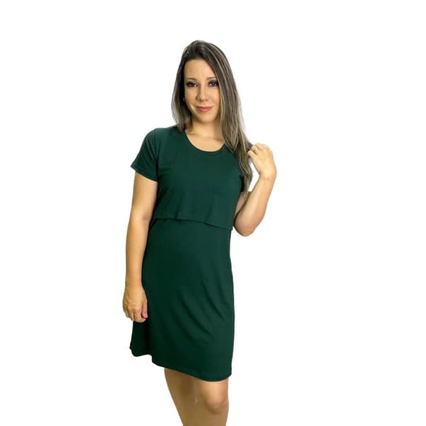 Vestido amamentação kit com 5