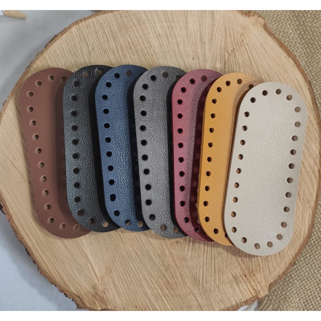 kit 2 unidades Base/Fundo para Bolsa em Couro Ecológico Montana 2.5 (12X5) ou (15X6)