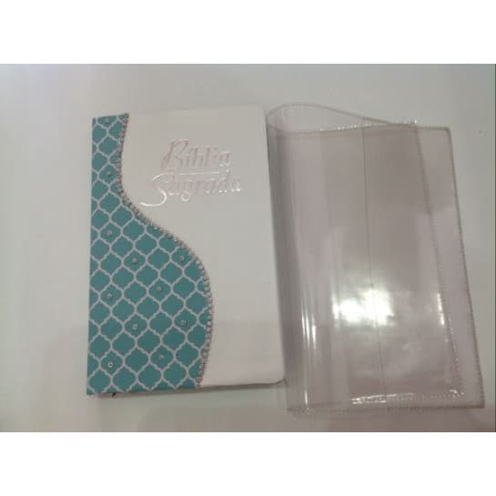 Capa para bíblia transparente grossa, capa de bíblias transparentes Medir conforme Video