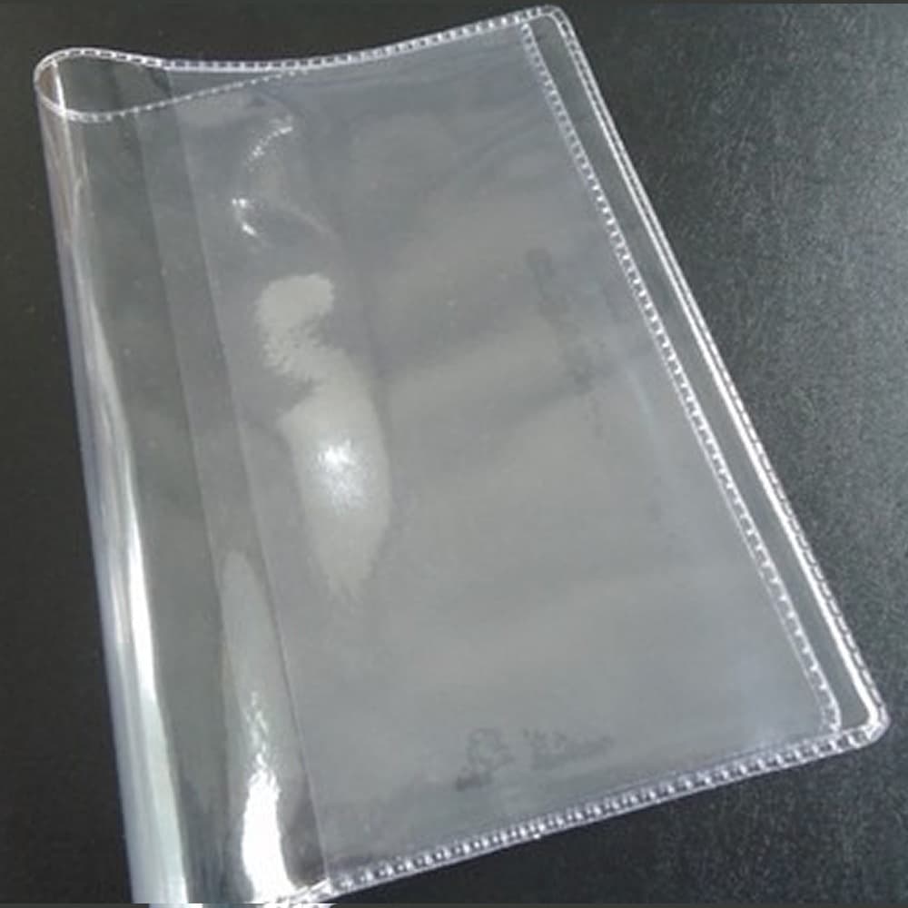 Kit com 02 Capas Plásticas Protetora para Bíblias e Livros - Transparente Média, nº 10