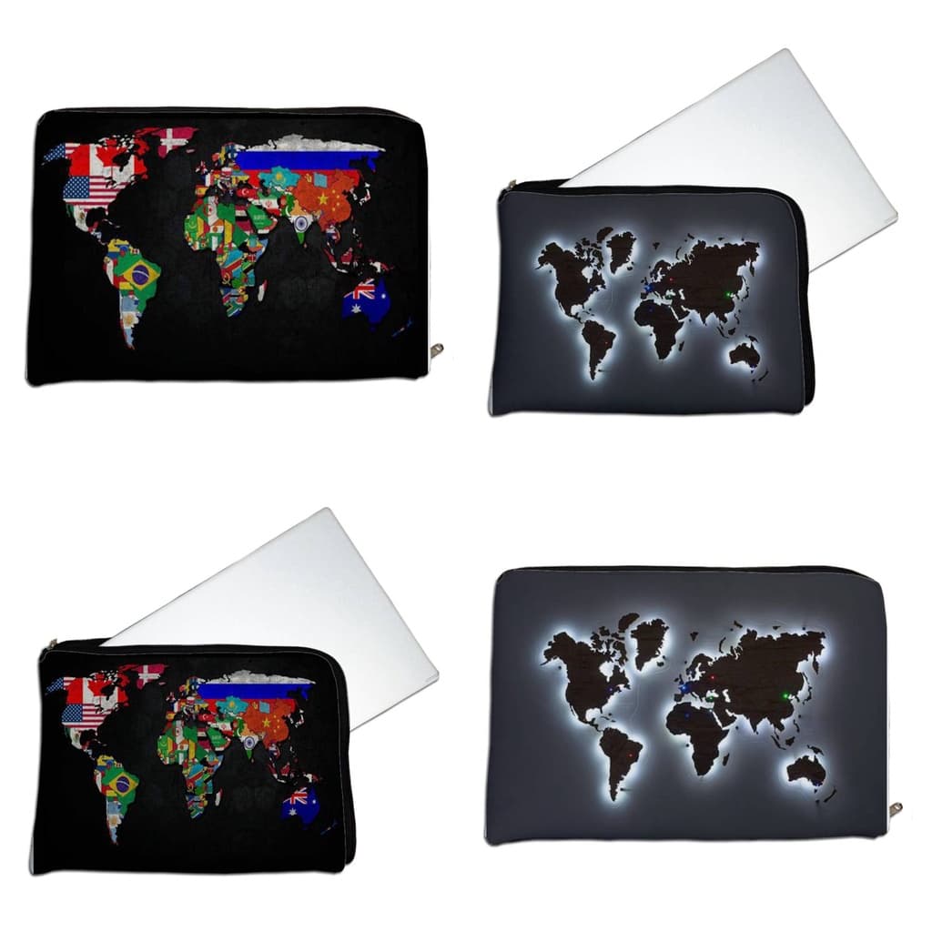Capa Protetora para Notebook Linha Mundo