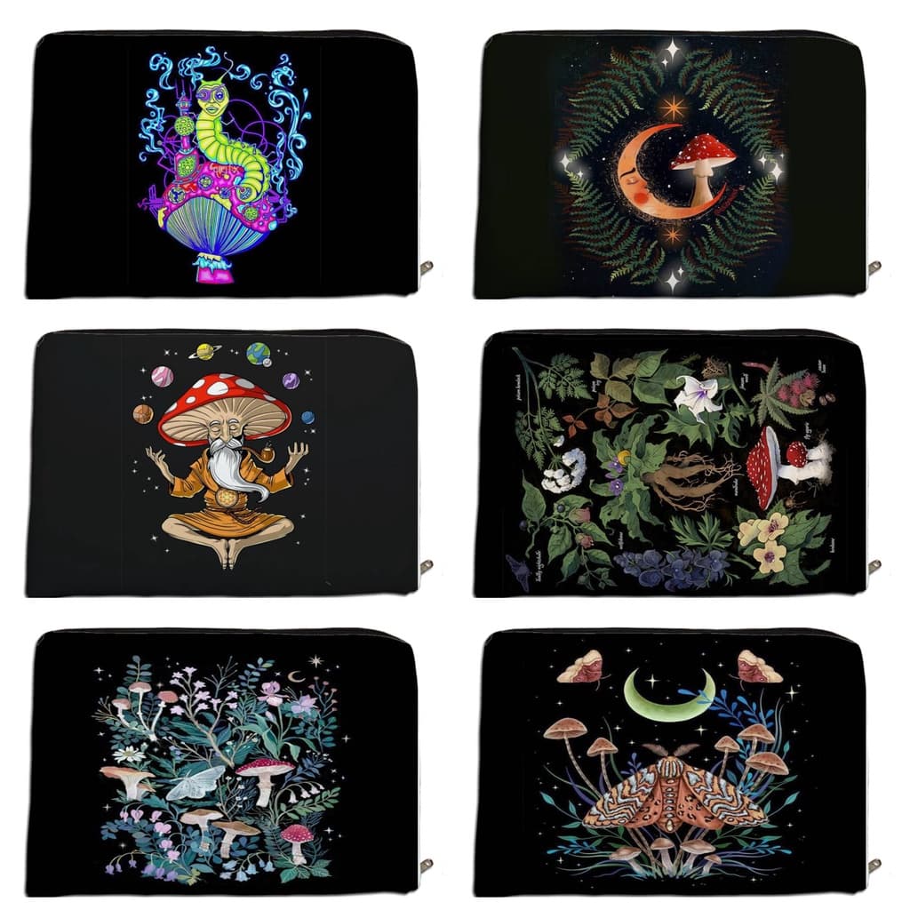 Capa Protetora para Notebook Linha Cogumelos 002