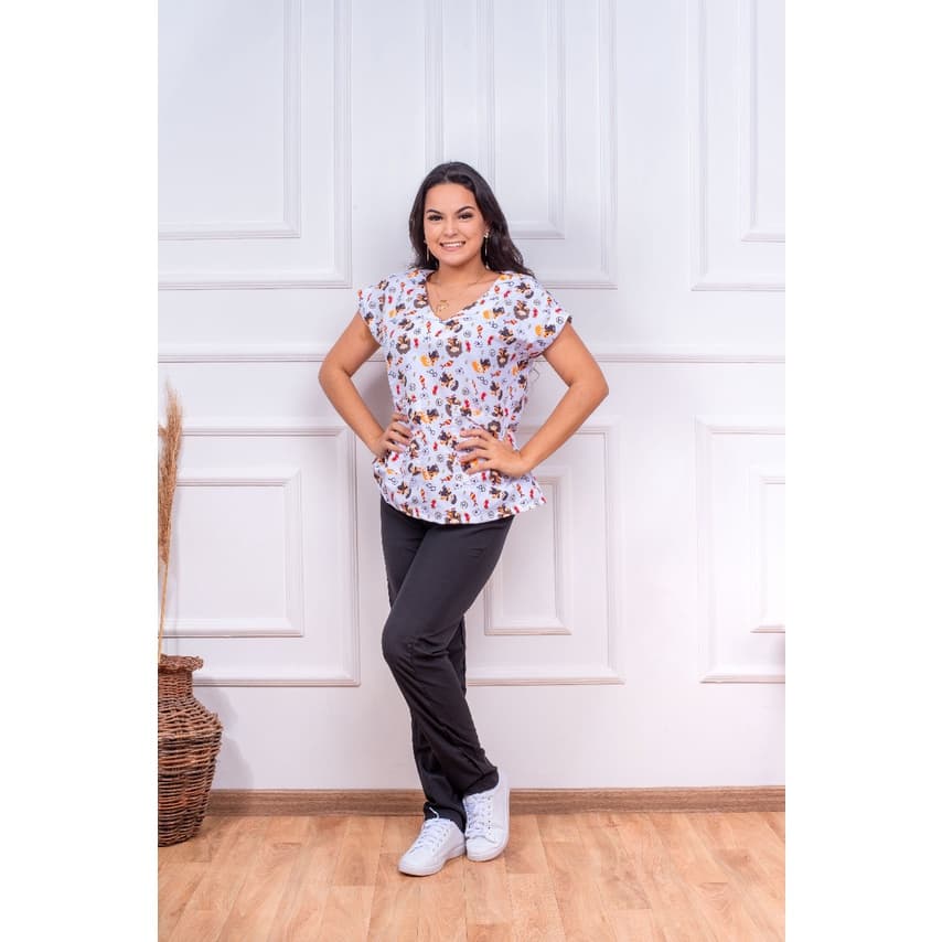 Conjunto Pijama Cirúrgico estampado Harry Potter