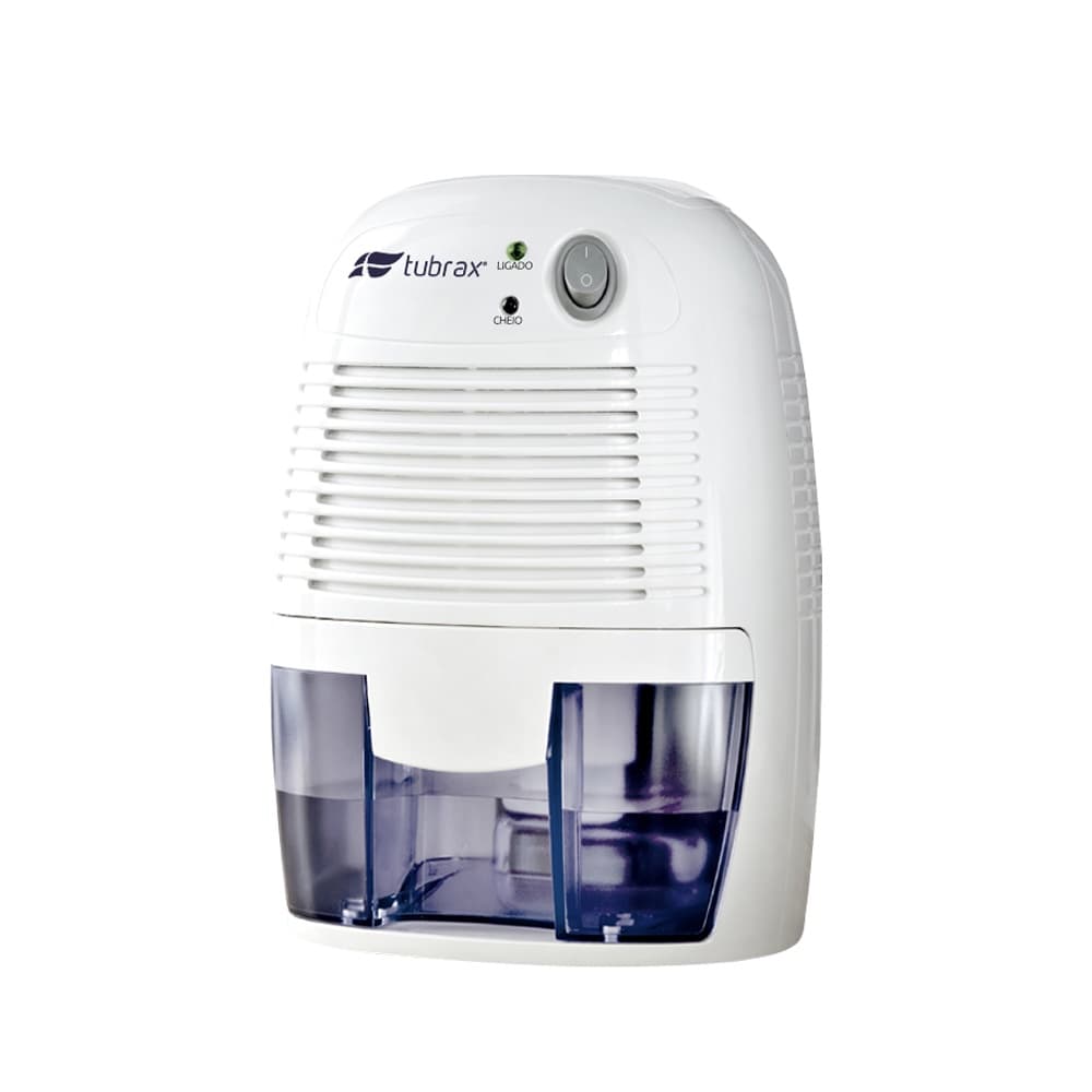 Mini Desumidificador de Ar Elétrico 127-220v Antimofo 500ml Tubrax