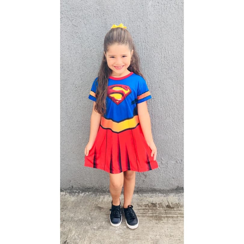 Fantasia Infantil Supergirl