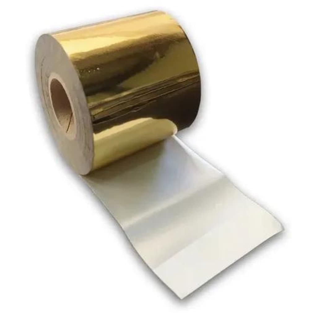 FITA FOIL HOT STAMP DOURADO PARA COURO CARIMBOS CLICHÊS