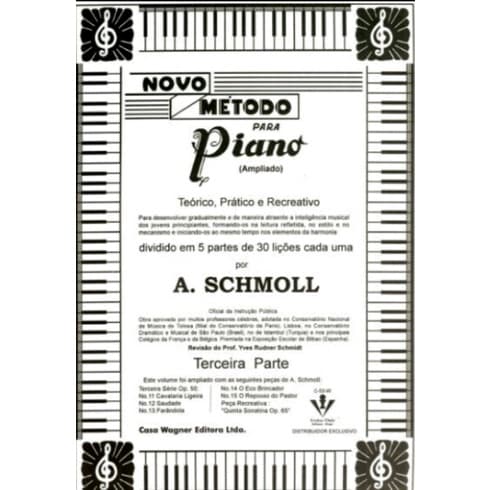MÉTODO PARA PIANO -A.SCHMOLL TERCEIRA PARTE