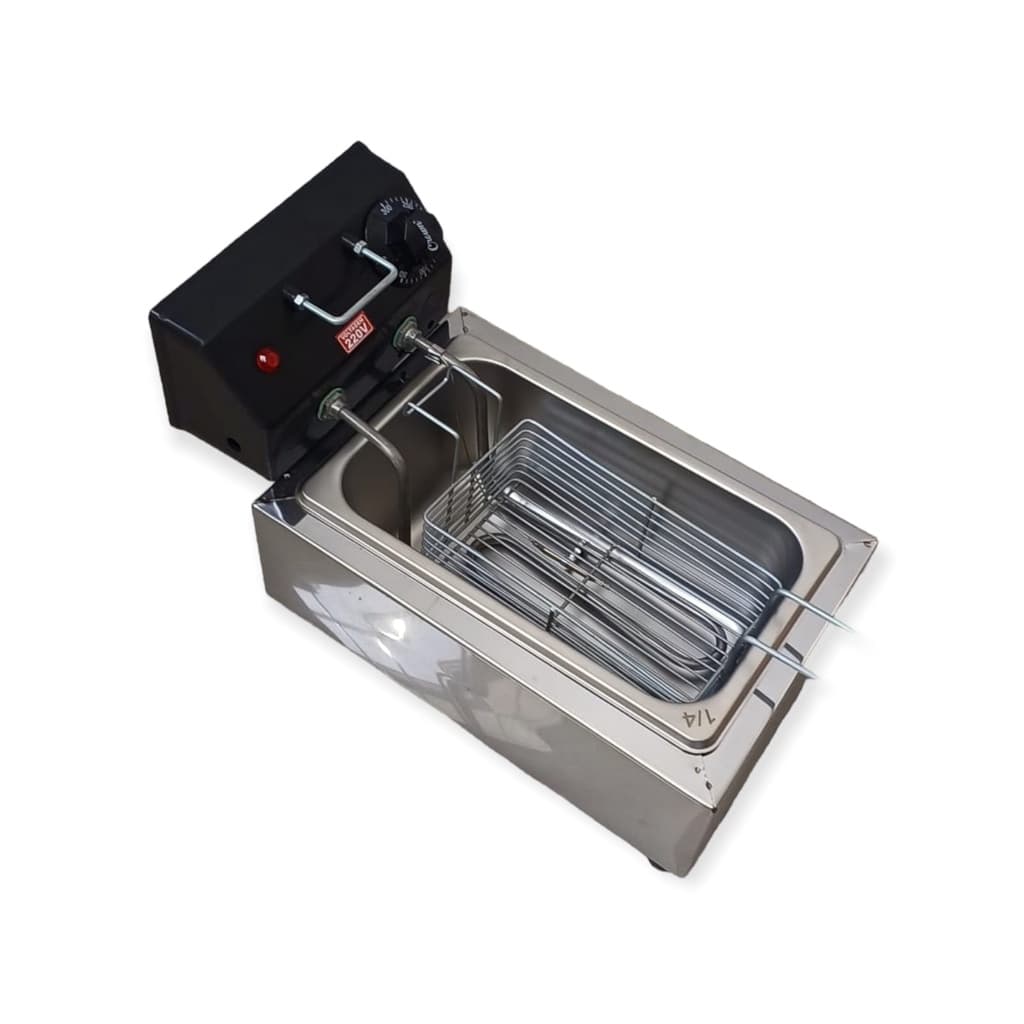 Fritadeira Elétrica 1,5 litros Pequenas Porções Doméstica