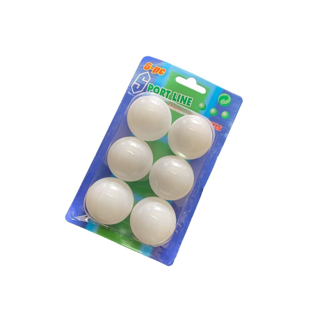 Jogo Bola Ping pong com 6 unidades