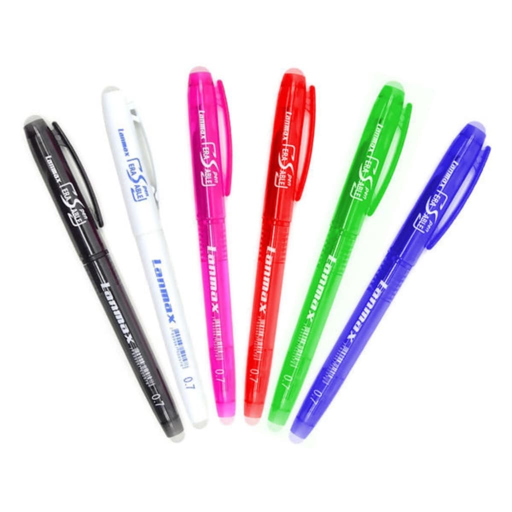 Caneta Magica Fantasminha Apaga Com Calor Borracha e Ferro