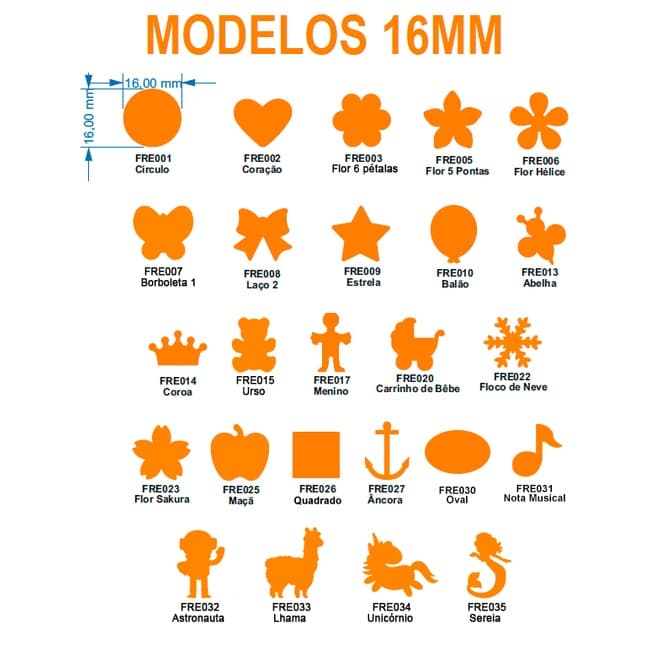 Cortador / Furador - Eva e Papel - Escolha - Estrela Flor Coração Circulo Abelha laço -