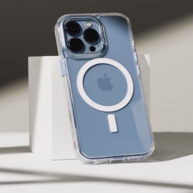 Capa Magnética IPhone Capinha Magsafe Case Transparente Iphone 11/ 12 / 13 / 14 PRO Max Para Carregamento Sem Fio