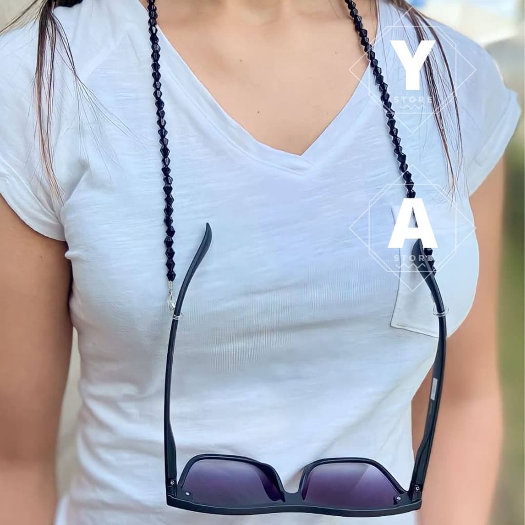 Salva óculos blogueira (cordões, correntes, miçangas etc)