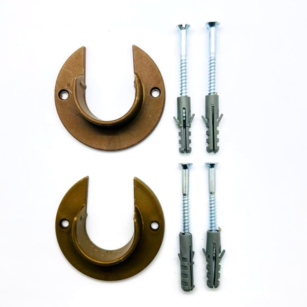 Par De Suporte Roseta Flange 28mm cores Variadas