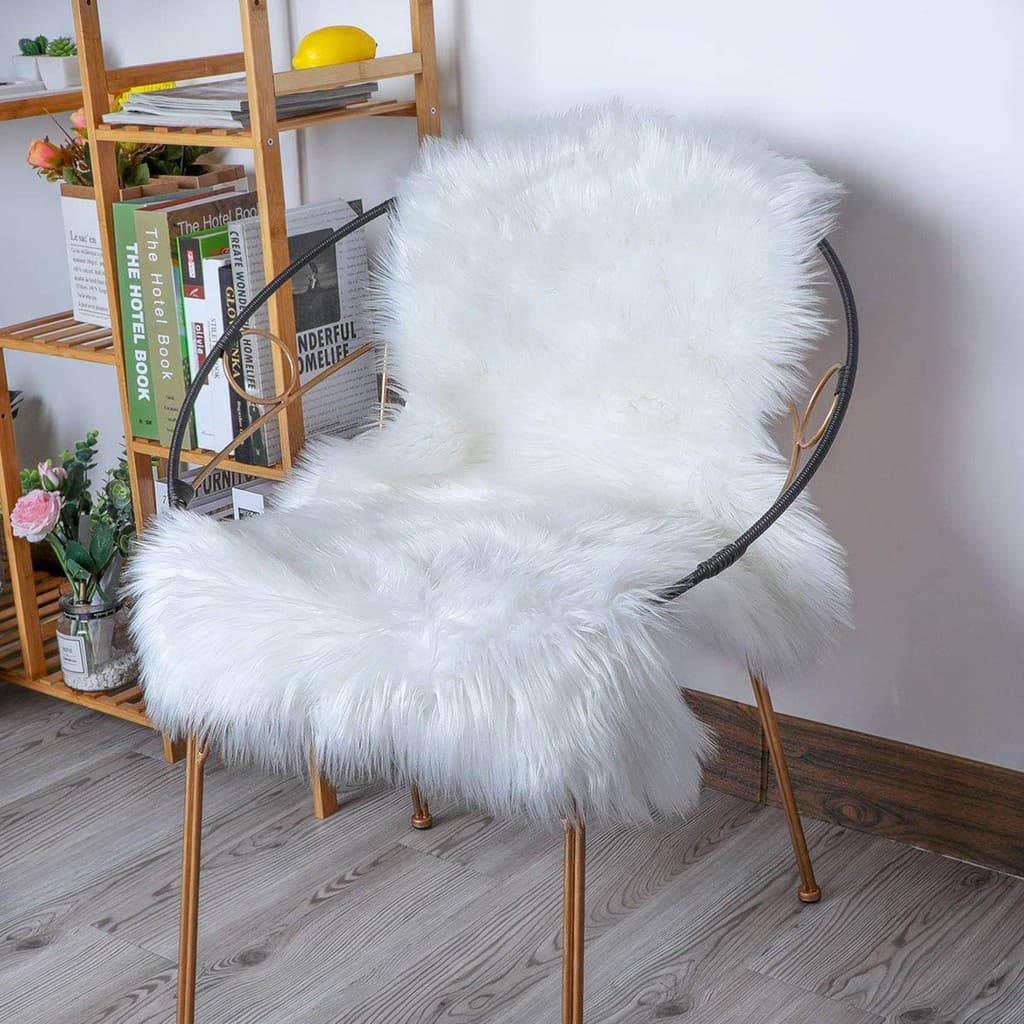 Tapete manta peludo para uma decoração elegante para sua casa e para tirar fotos maravilhosas