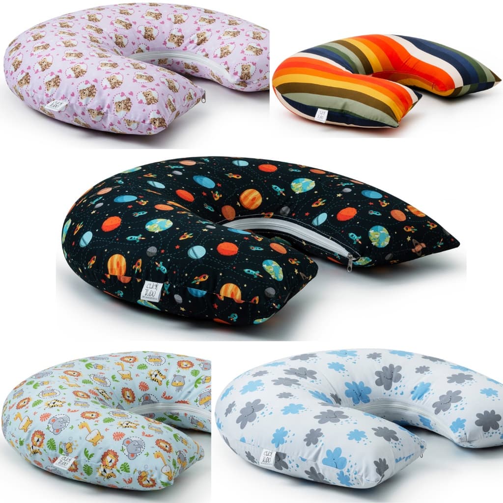 Almofada de Amamentação Travesseiro Para Gêmeos - Grande