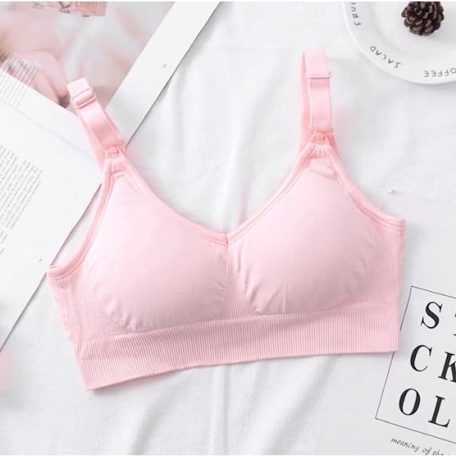 Sutiã Amamentação Bojo Removível Reforçado 4 Ganchos