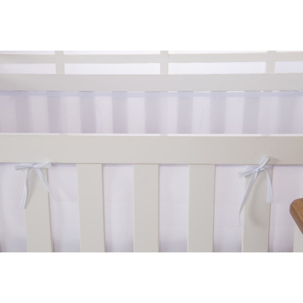 Tela Protetora Respiravel de Berço para Bebê