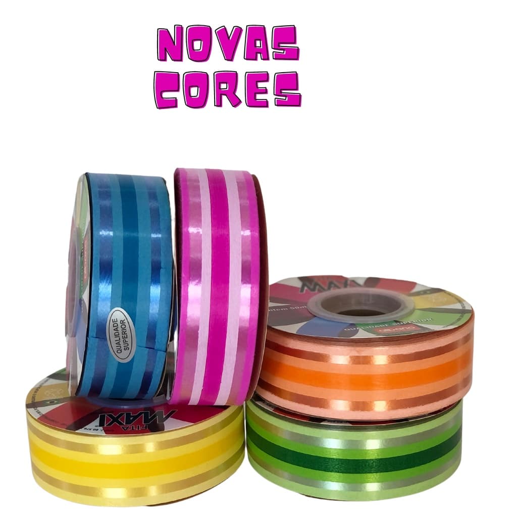Fita Para Laços Maxi Albano  32mm x 50metros Nova Eva