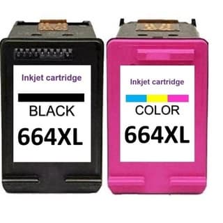 Kit cartucho jato de tinta 664 xl preto e colorido 664XL Compatível 2136 2676 3776 5076 5276 1115 3636