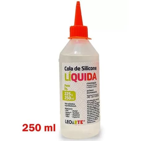 Cola de Silicone Líquida Leoarte 250ml