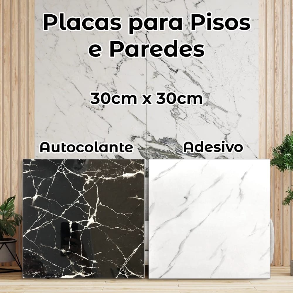 10 Painel Placas Para Parede E Piso Chão Autocolante Laminado 30x30cm