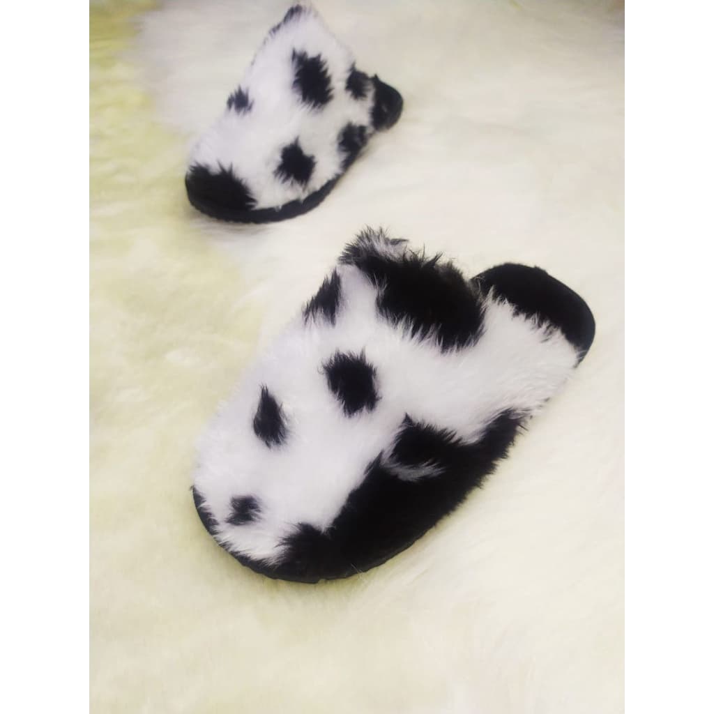 Chinelo pantufa pelúcia estampada, Chinelo de quarto confortável - Animal Print, solado antiderrapante, espuma interna, várias estampas.