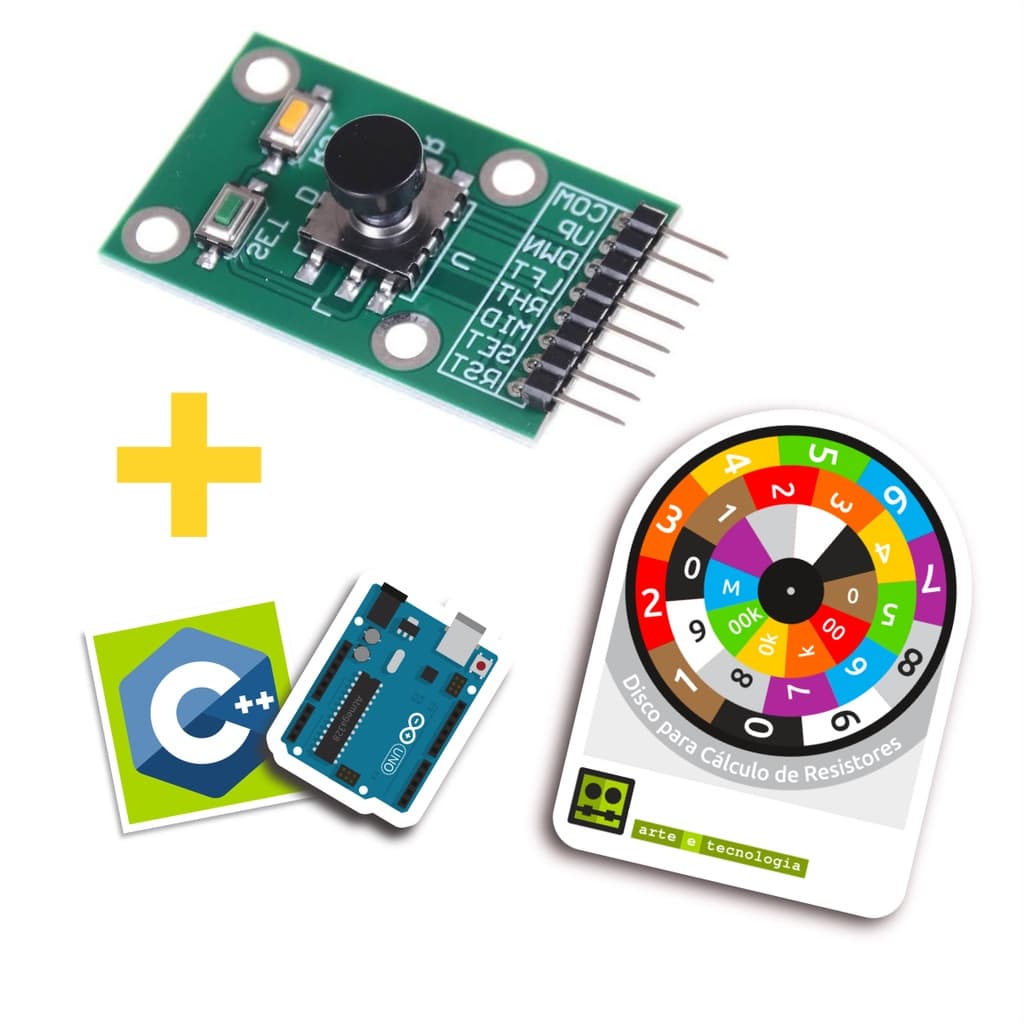 Módulo Joystick De Navegação 5D Para Arduino