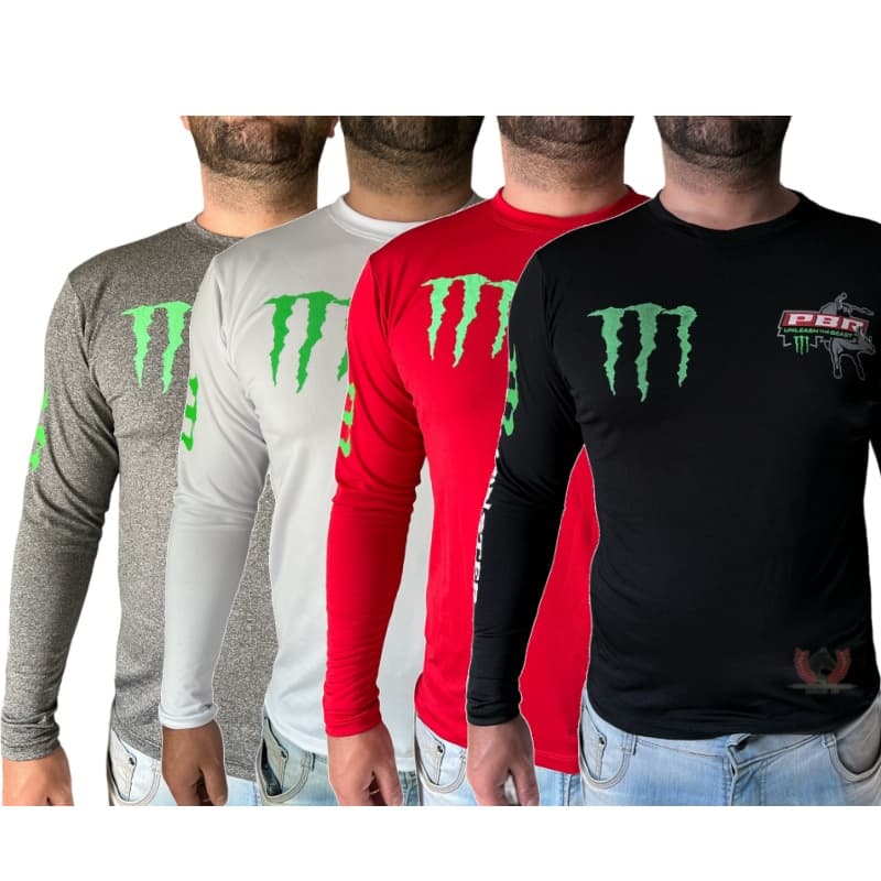 Camisa Térmica Proteção UV Pbr Monster