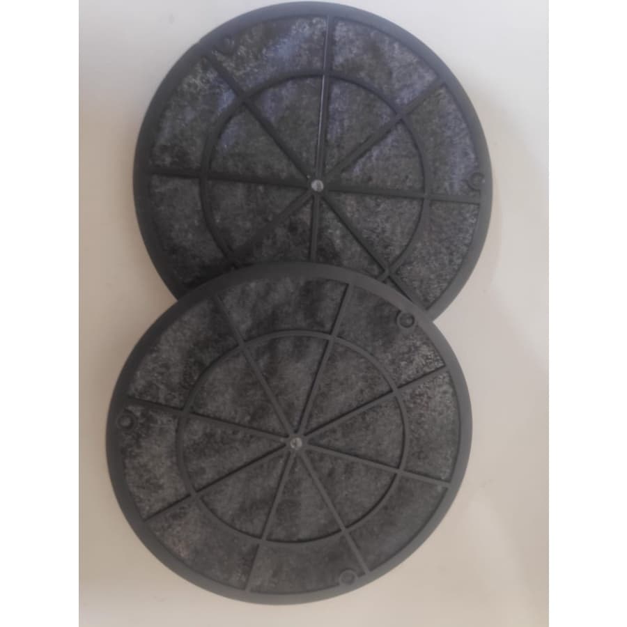 2 Filtros Carvão Depurador Suggar Slim 16,5 Cm