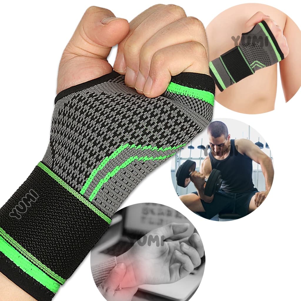 Munhequeira De Pulso Cross Academia Tendinite Musculação Fitness Punho Com Polegar Anatômica Ajustável