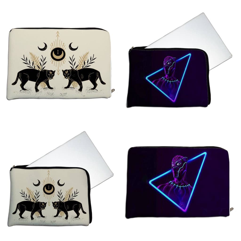 Capa Protetora para Notebook Linha Pantera Negra