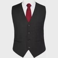 colete social masculino+gravata qualquer cor