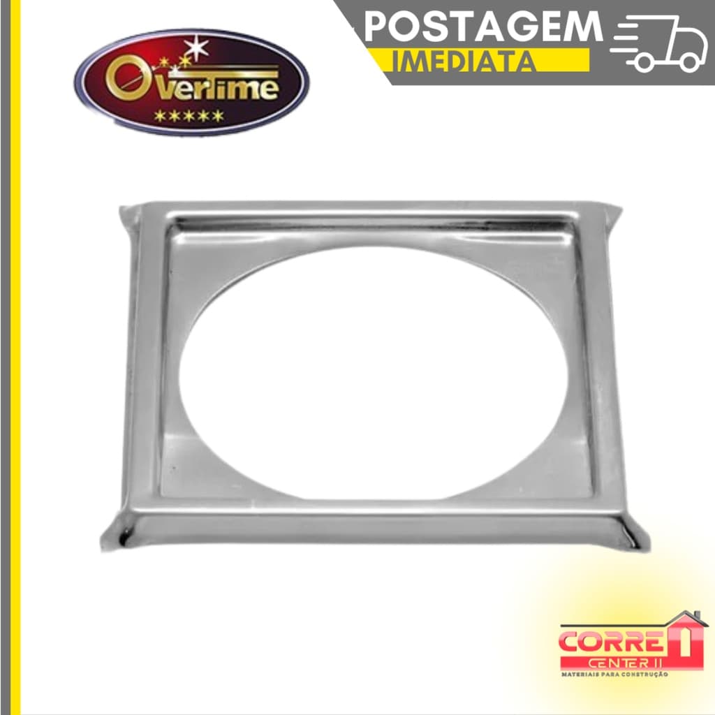 Porta Grelha ( INOX QUADRADO ) Para Ralo 10X10 ou 15x15