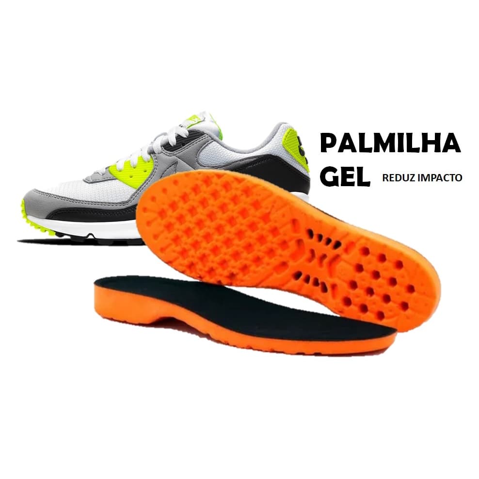 SUPER PALMILHA EM GEL ORTOPÉDICA PARA TÊNIS, COTURNOS, SAPATO DE SEGURANÇA e BOTAS.