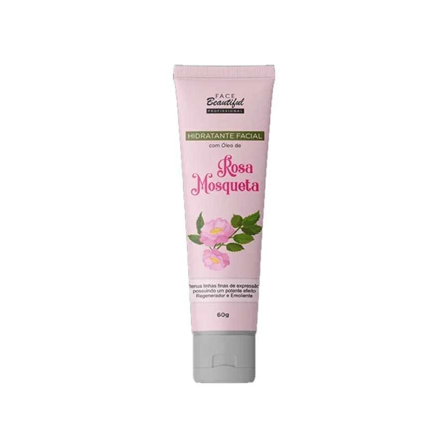 Hidratante Facial com Óleo de Rosa Mosqueta Face Beautiful 50g