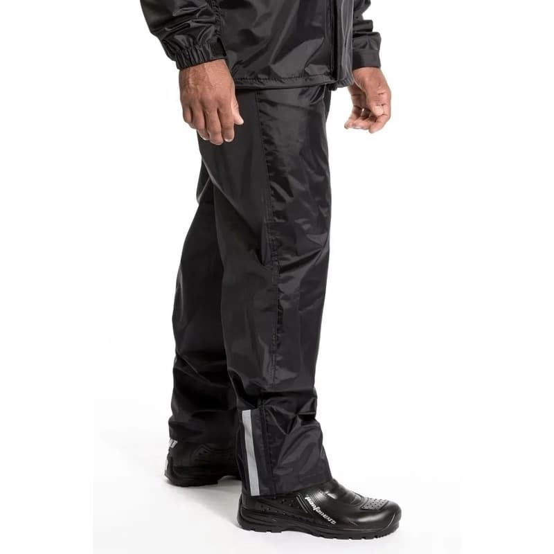 Calça De Chuva Em Nylon 100% Impermeável Motoqueiro Promoção