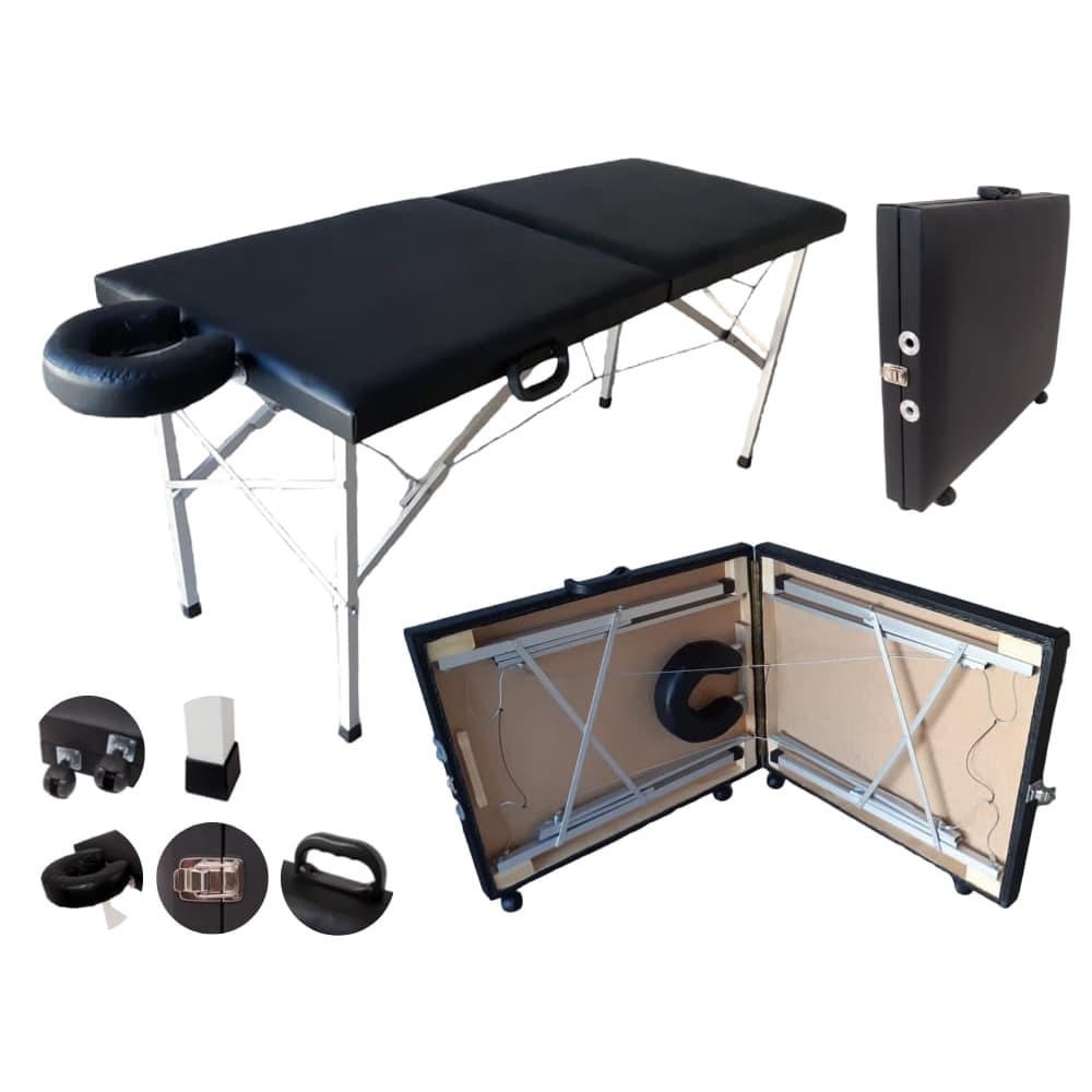 Maca Portátil Maleta Pro X Praticidade Liberdade  Multipicar seus clientes Estética Massoterapia Depilação Cilios Tatoo.