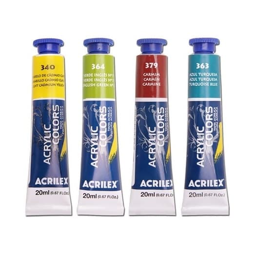 Tinta Acrílica para tela 20ml Acrilex