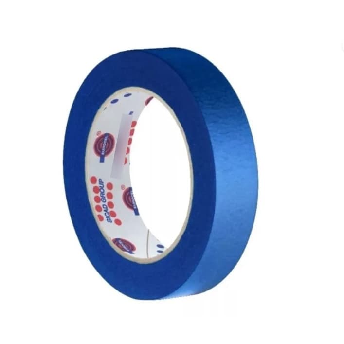 Fita Crepe Colorida Eurocel 19mm X 20m Azul