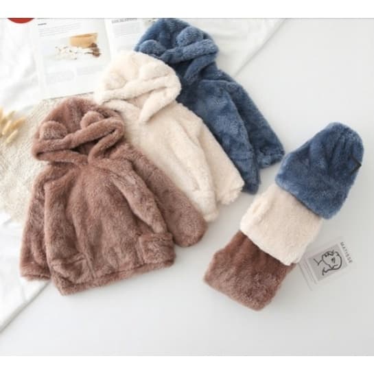 Casaco Teddy Infantil 0 a 12 Anos