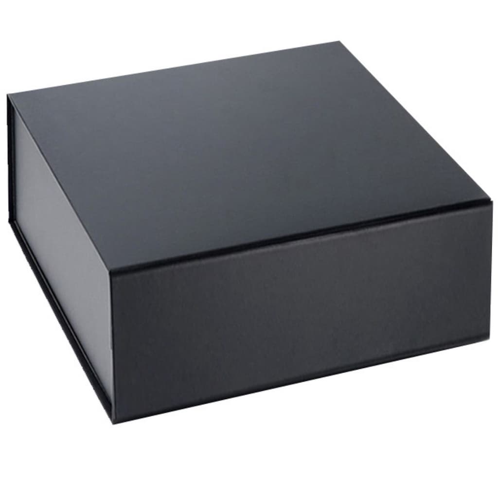 Caixa Rígida Para Presente Preta Rígida 18x18x7 36X26X10 Com Fechamento Magnético
