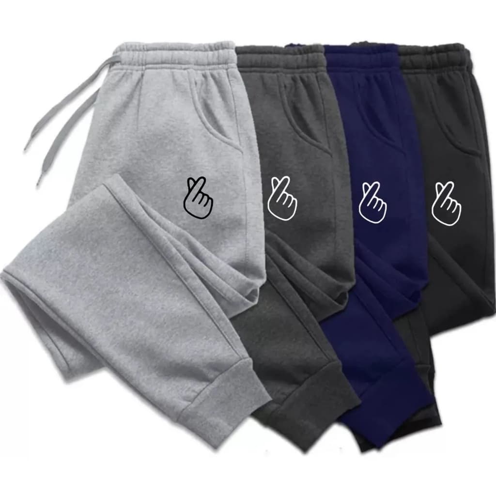 KIT 3 CALÇAS MOLETOM DOLLARS JOGGER SLIM UNISSEX OFERTA