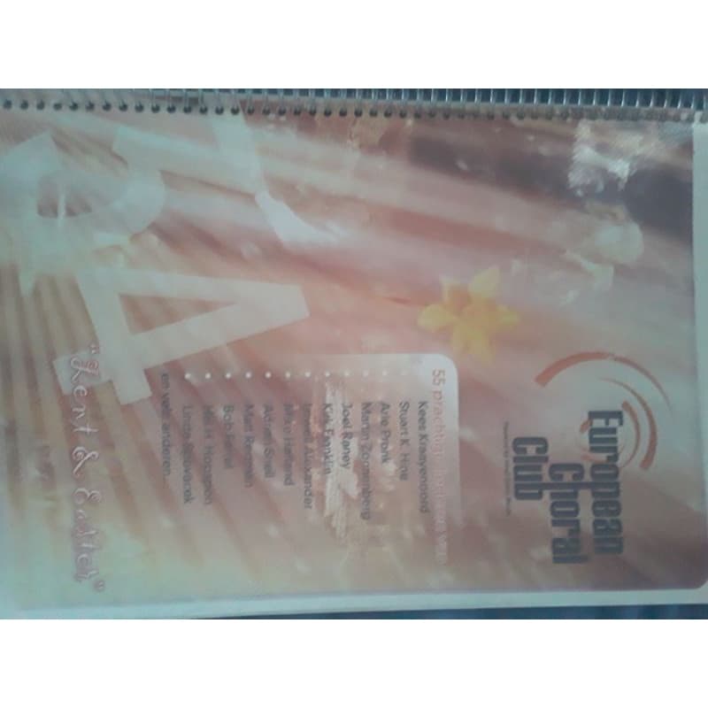 Catalogo Choral Club O CD Catalog Choral Clubs Europe 5 CD