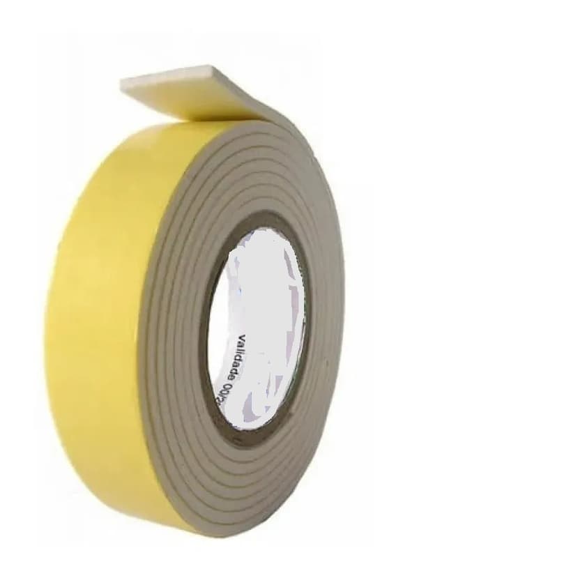 Fita Adesiva de Espuma Dupla Face (Fita Banana) 5,5 Metros